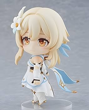 原神　ねんどろいど　旅人(空、蛍) Amazon.co.jp: ねんどろいど 原神 旅人（蛍） 10cm 可動